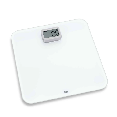 waga łazienkowa na dynamo, do 150 kg, 30 x 30 cm, biała
