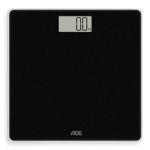 waga łazienkowa, do 180 kg, 30 x 30 cm, czarna