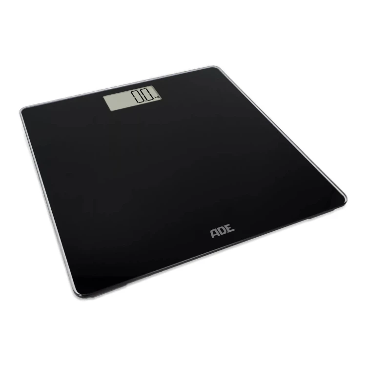 waga łazienkowa, do 180 kg, 30 x 30 cm, czarna