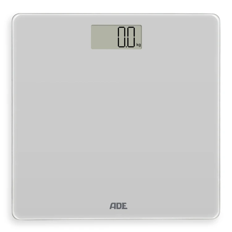 waga łazienkowa, do 180 kg, 30 x 30 cm, szara