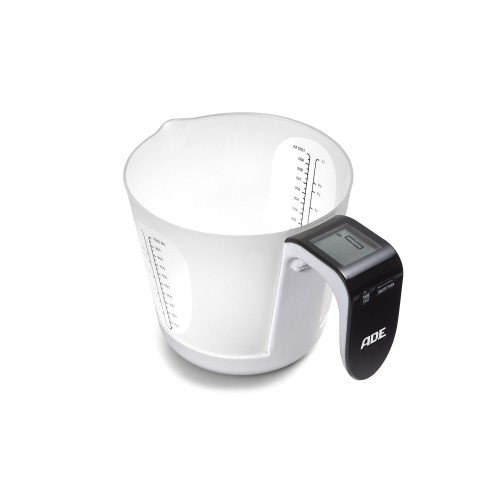 waga kuchenna z miarką, do 3 kg, 1 l, 20,5 x 14,5 cm
