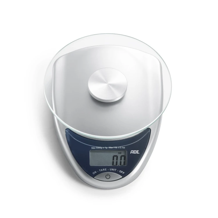 waga kuchenna, do 5 kg, srebrna
