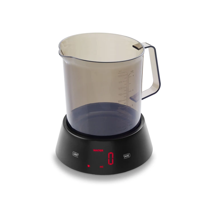 waga kuchenna z miarką, do 3 kg, 1,0 l, 17 x 14,5 x 18 cm